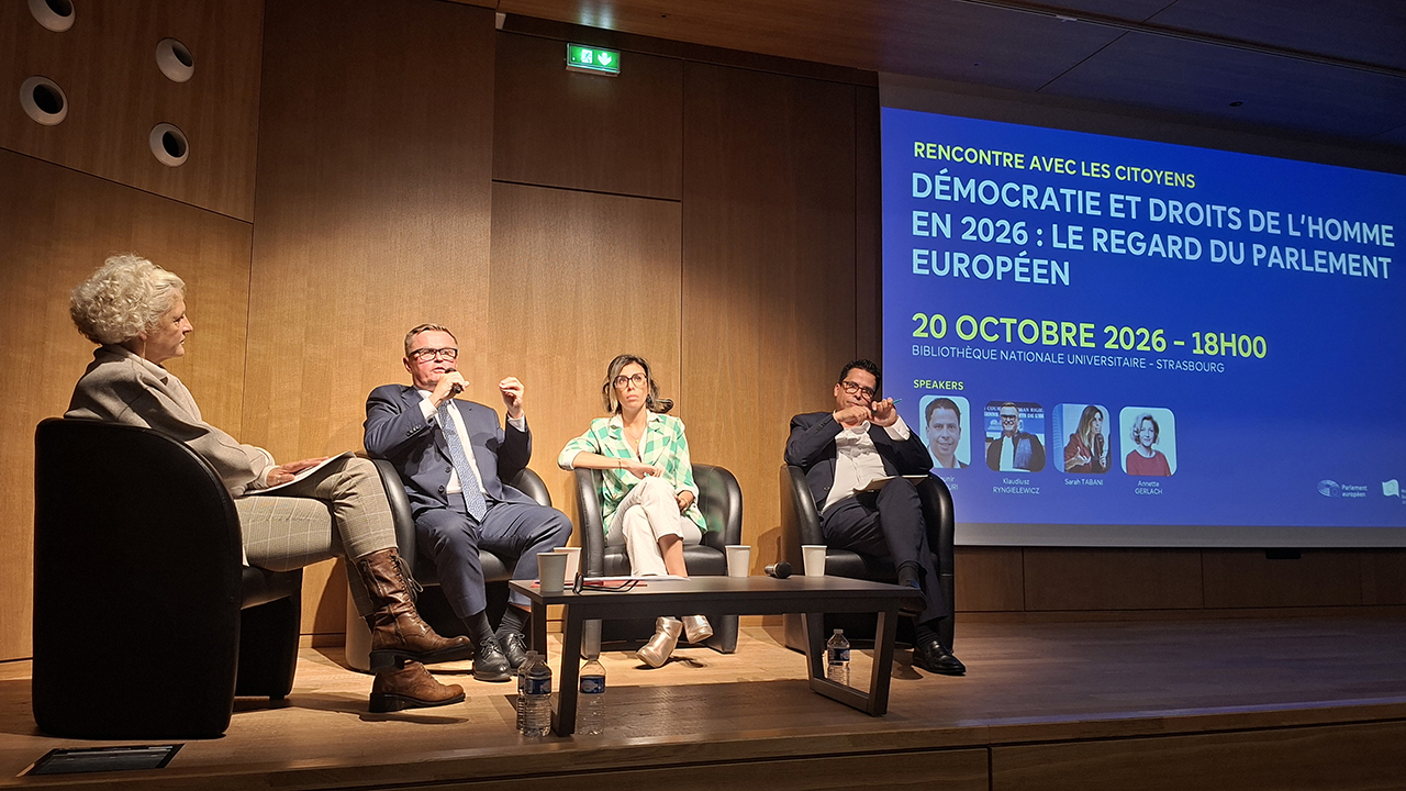Discussion on democracy and human rights - 20/10/2026