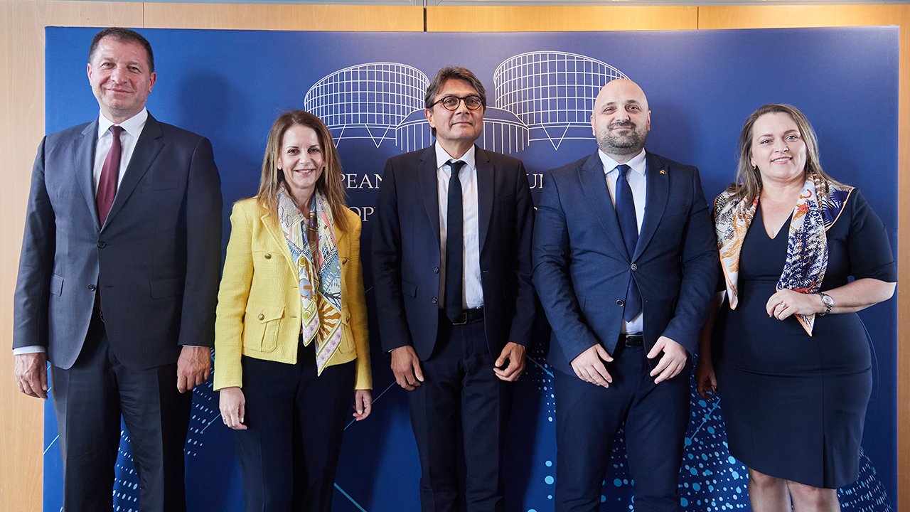 Official visit by Bojan Božović, Minister of Justice of Montenegro, to the ECHR - 16/06/2026