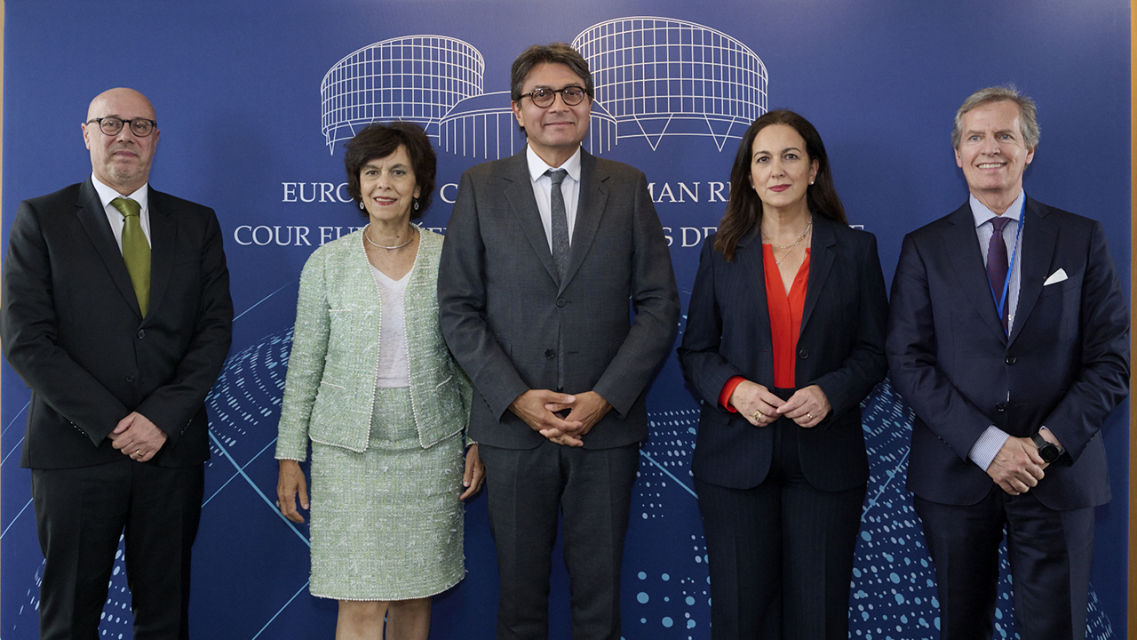 Official visit by Rita Alarcão Júdice, MInister of Justice of Portugal, to the ECHR - 09/06/2026