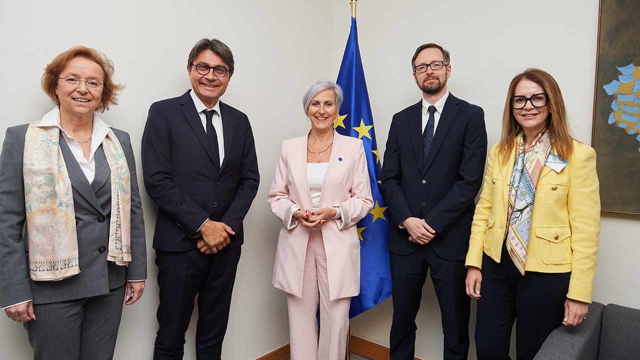 Official visit by Anna Sporrer, Minister of Justice of Austria, to the ECHR - 16/06/20206