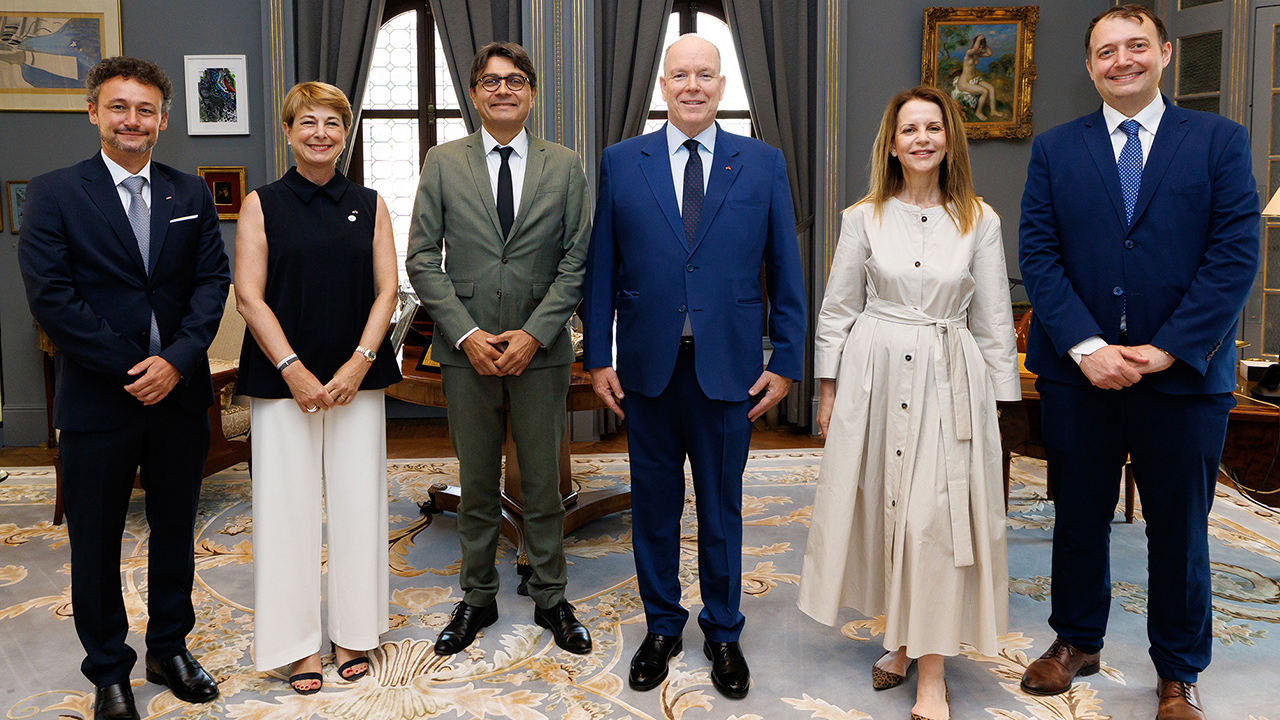 Official visit by Matthias Guyomar, President of the ECHR, to Monaco - 25/06/2026
