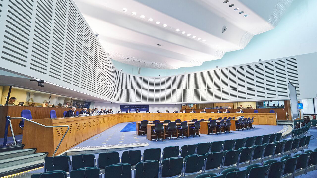 Hearing room of the Human Rights building