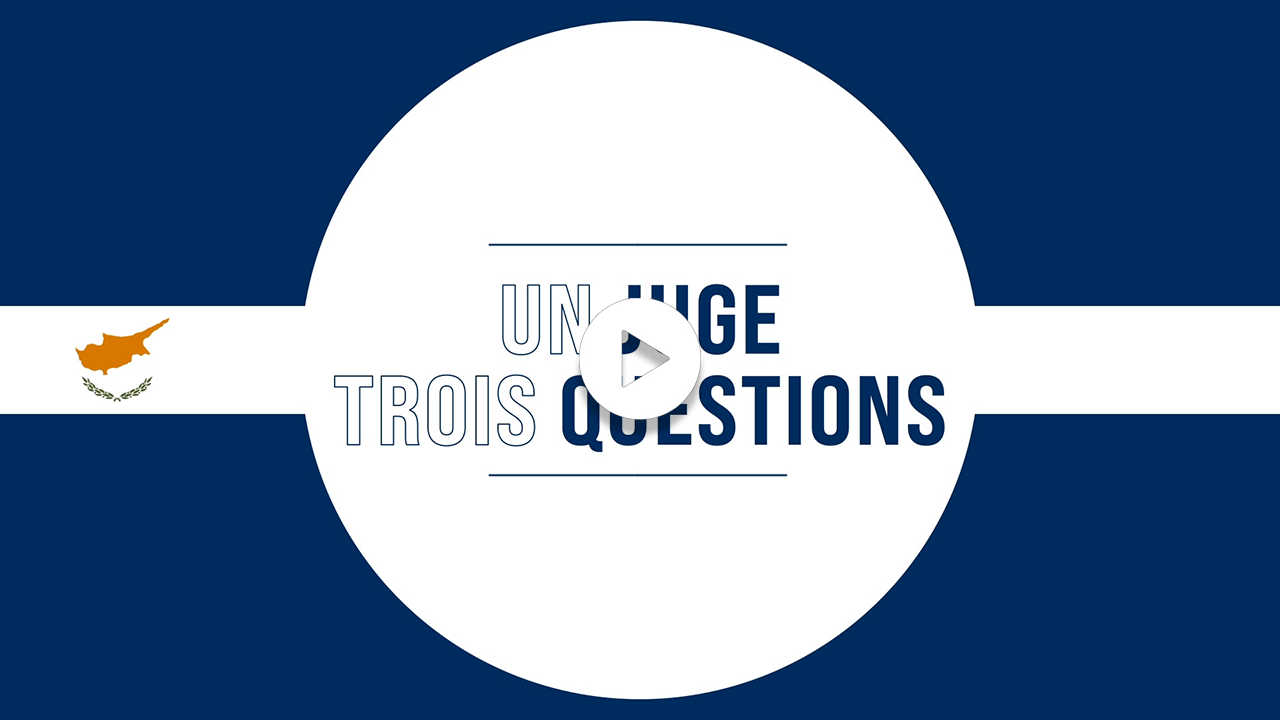 Un juge, trois questions - Nicholas Emiliou