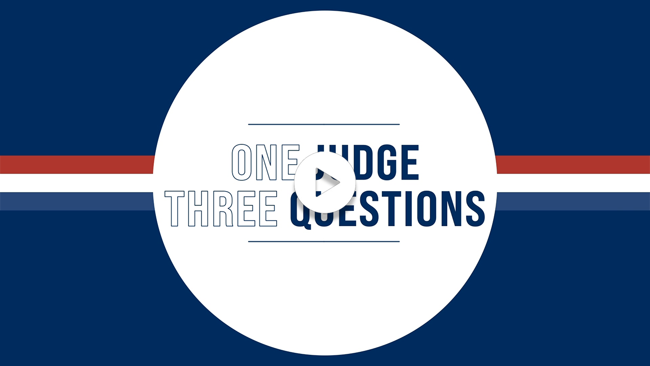One judge, three questions - Corinna Wissels