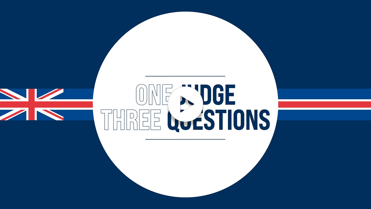 One judge, three questions - Hugh Mercer