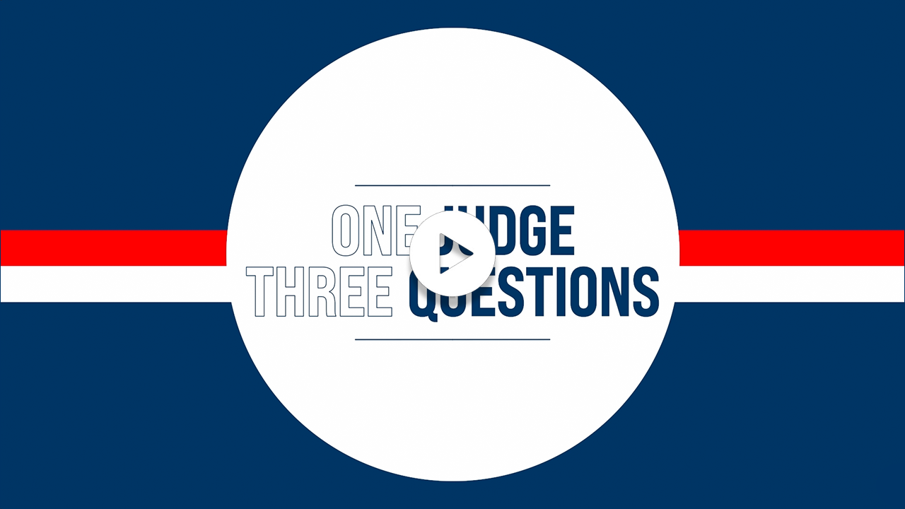 One judge, three questions - Sébastien Biancheri