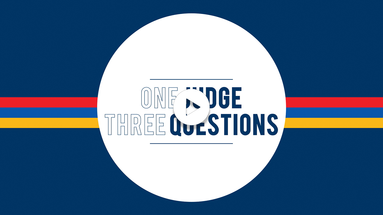 One judge, three questions - Vahe Grigoryan