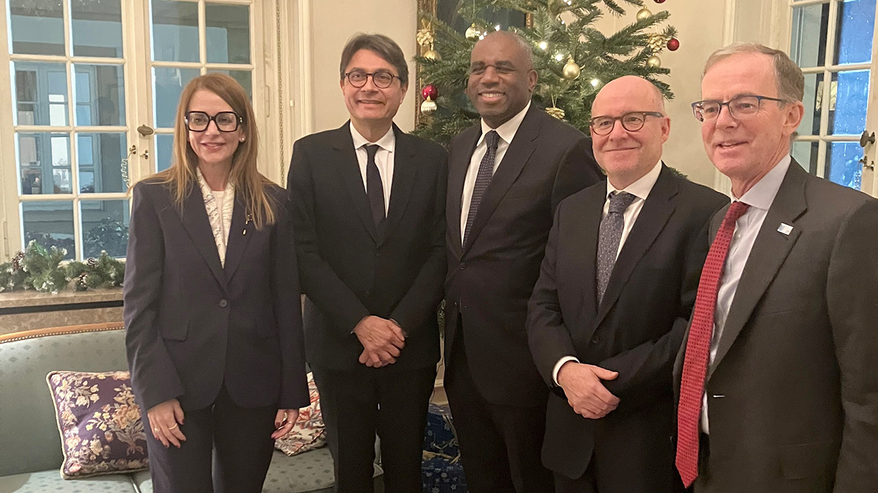 Le président de la Cour rencontre le Vice-Premier ministre du Royaume-Uni, David Lammy - 09/12/2025