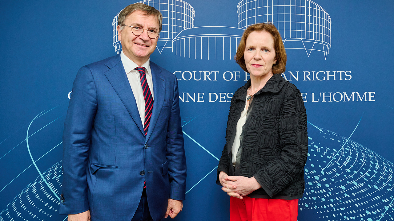 Visit by Jacek Chlebny, the President of the Supreme Administrative Court of Poland, to the ECHR