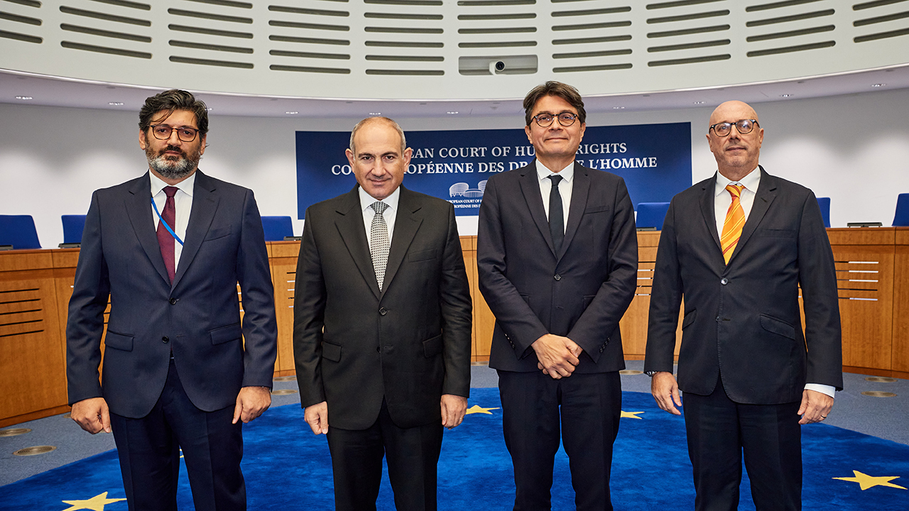 Official visit by Nikol Pashinyan, Prime Minister of Armenia, to the ECHR