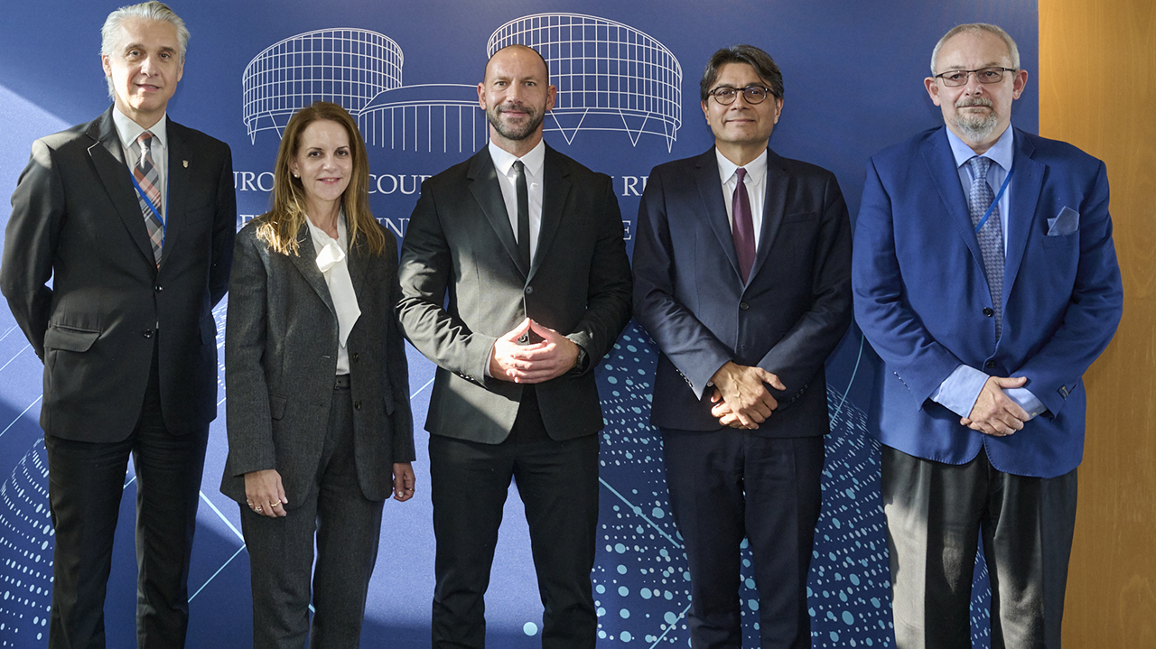 Official visit by Damir Habijan, Minister of Justice of Croatia, to the ECHR