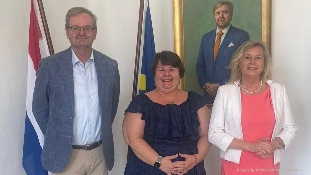 Judge Schukking engages with youth across the Caribbean part of the Kingdom of the Netherlands on human rights