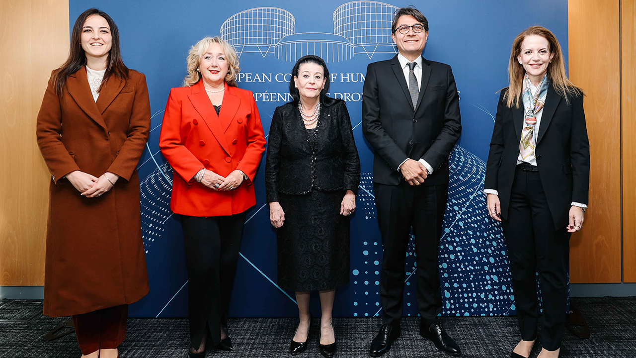 Official visit by Myriam Spiteri Debono, President of Malta, to the ECHR