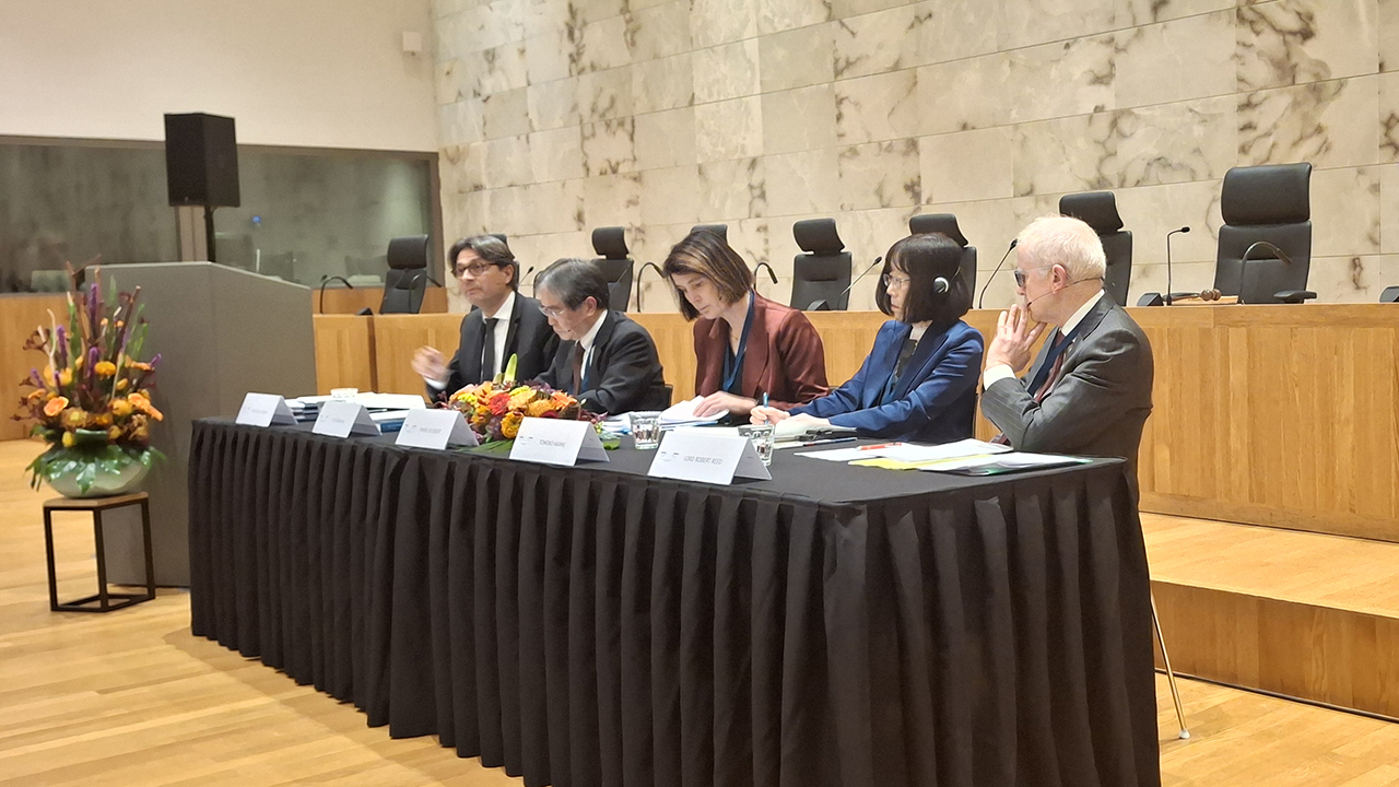 Court President addresses Supreme Court Presidents in The Hague