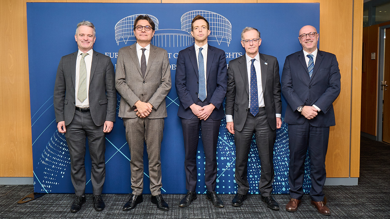 Official visit by Jake Richards, UK’s Parliamentary Under-Secretary of State in the Ministry of Justice, to the ECHR