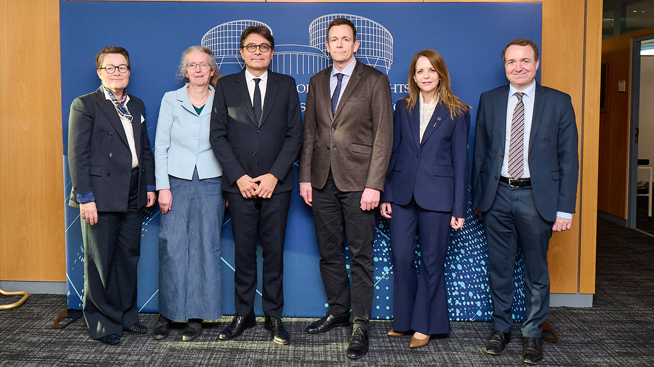 Official visit by Rasmus Stoklund, Minister for Immigration and Integration of Denmark, to the ECHR - 09/12/2025