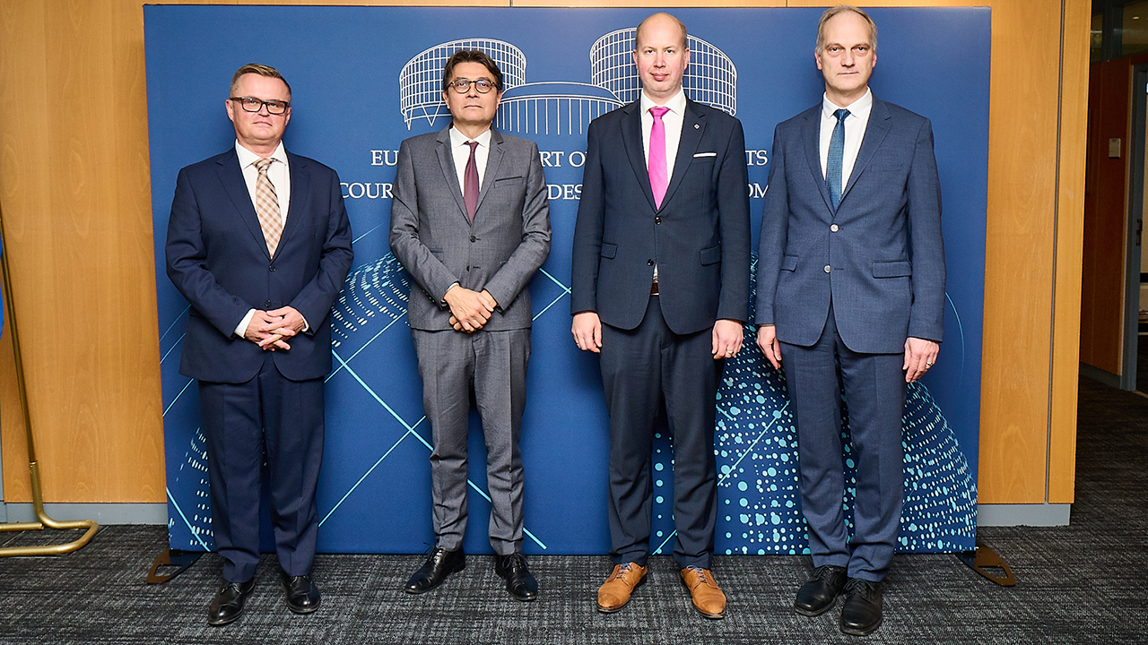 Official visit by Igor Taro, Minister of the Interior of Estonia, to the ECHR - 10/12/2025