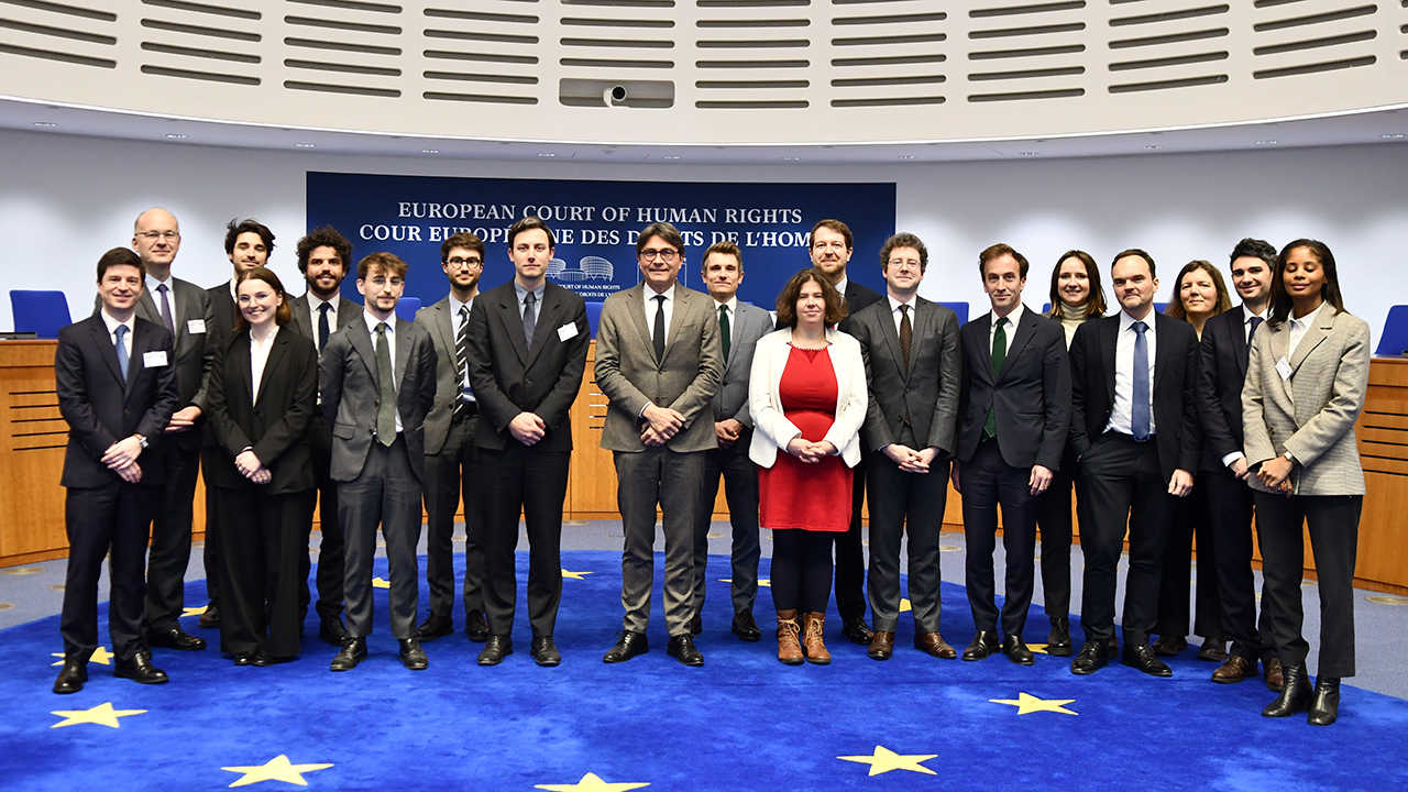 Study visit by a delegation of the Conseil d’État to the ECHR - 20/01/2026