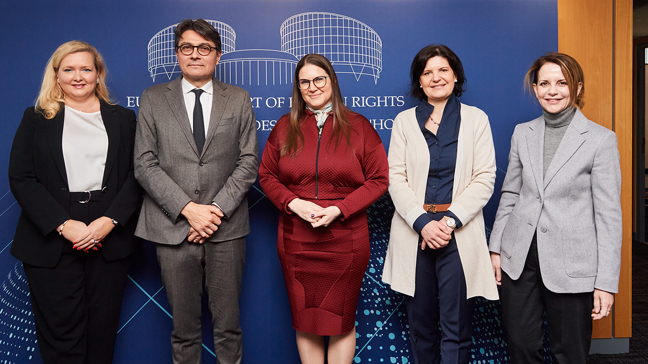 Official visit by Andreja Kokalj, Minister of Justice of Slovenia, to the ECHR - 11/02/2026