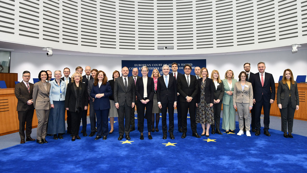 Official visit by the delegation of the Federal Constitutional Court of Germany to the ECHR - 12/03/2026