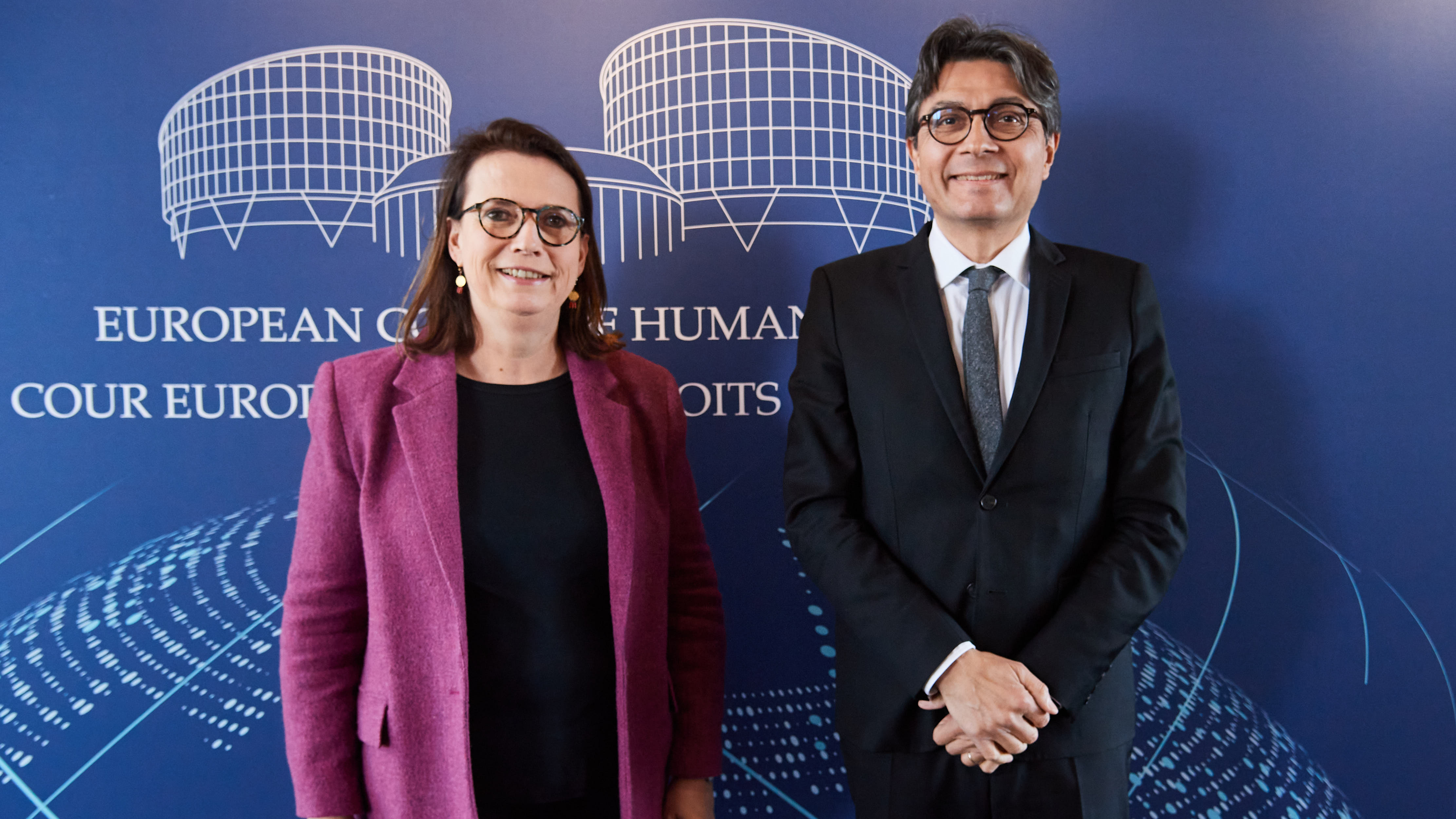 Official visit by Claire Hédon, Defender of Rights of France, to the ECHR - 12/03/2026