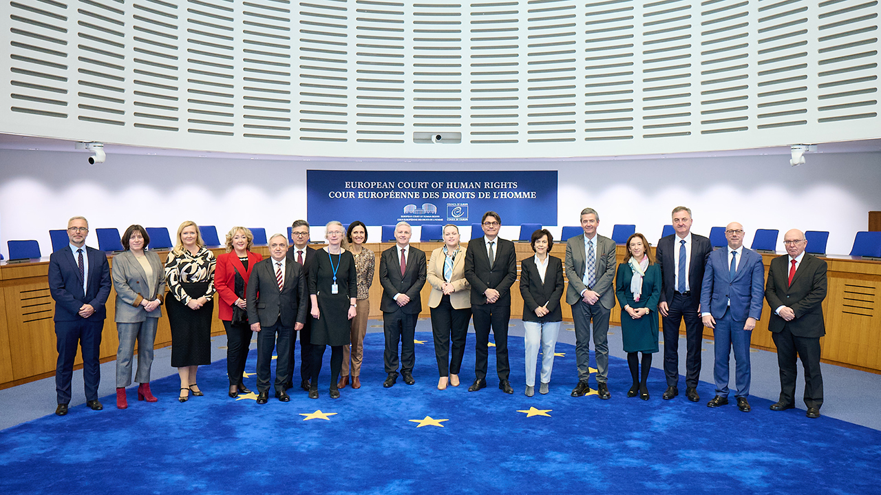 Official visit by the Presidents of the Courts of Appeal of Portugal to the ECHR - 19/03/2026