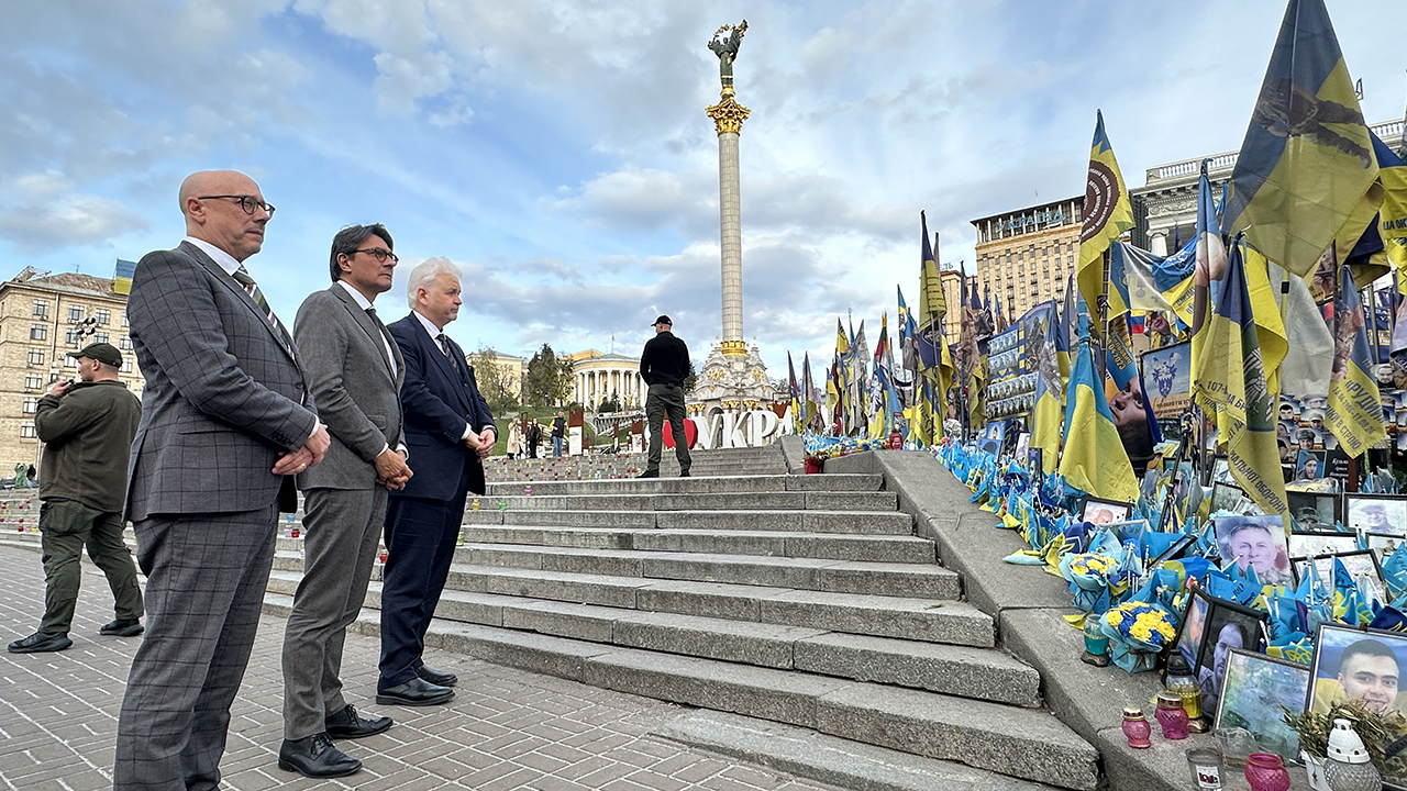 Official visit by the ECHR to Kyiv - 13-16/04/2026