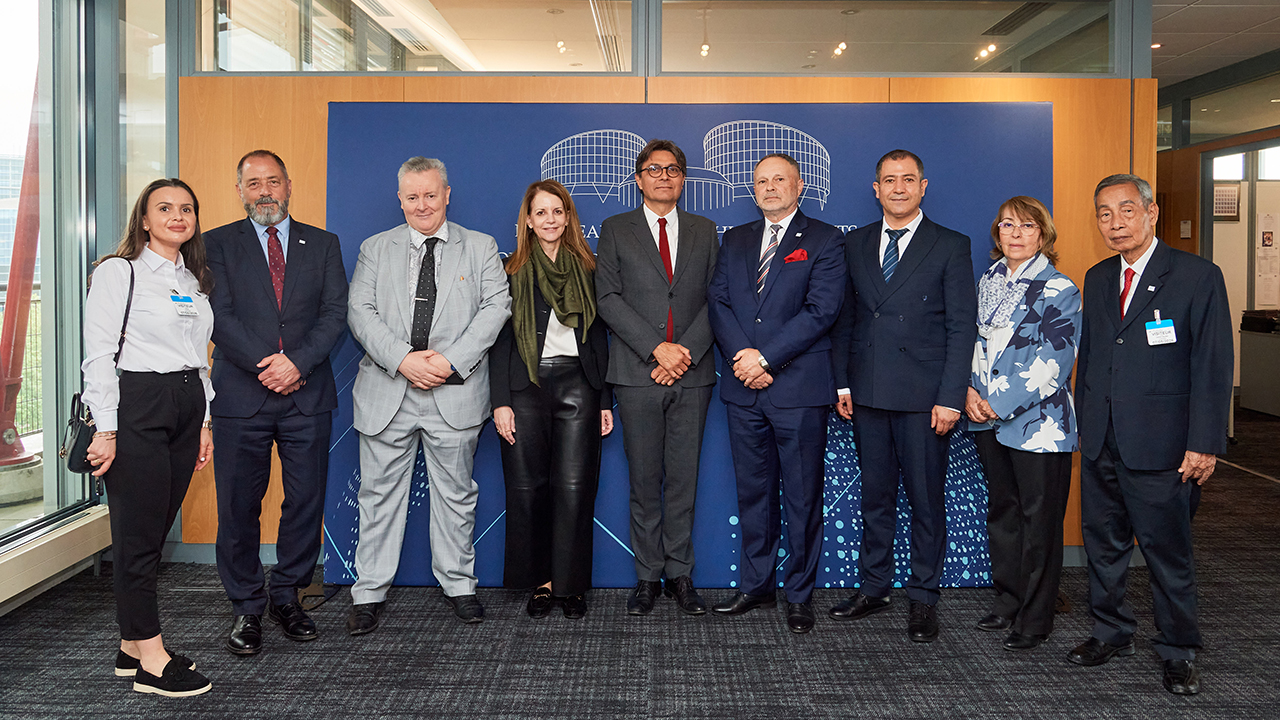 Official visit by the Internationl criminal bar to the ECHR - 07/05/2026