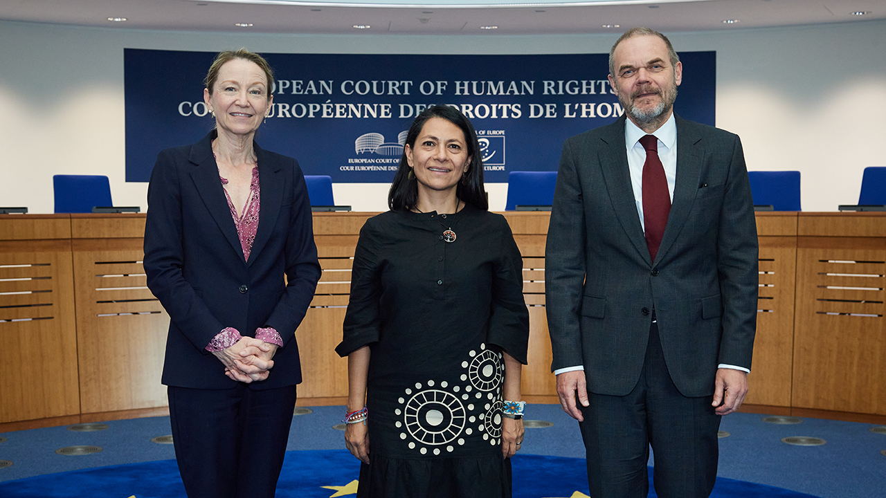 Official visit by Astrid Puentes Riaño, the UN Special Rapporteur on the human right to a clean, healthy and sustainable environment, to the ECHR - 01/06/2026