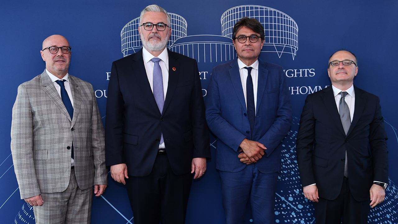 Official visit by Toni Gogu, Minister of Justice of Albania, to the ECHR - 15/06/2026