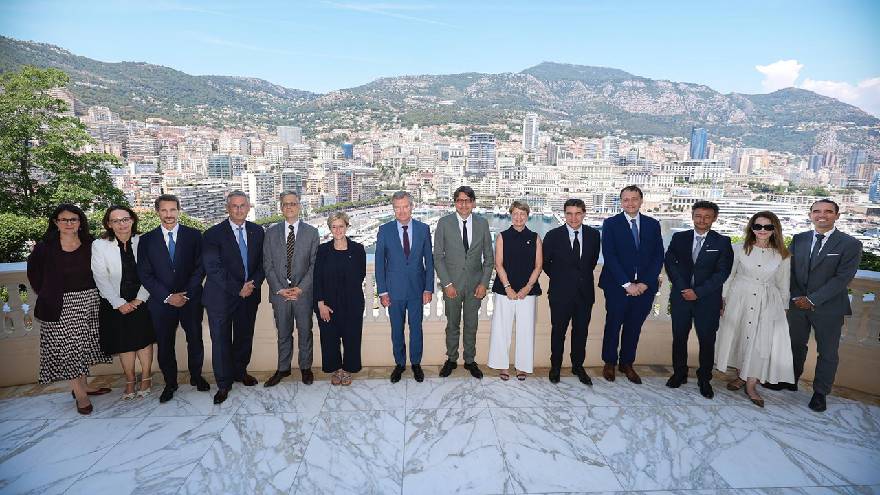 Official visit by Mattias Guyomar, President of the ECHR, to Monaco - 25/06/2026