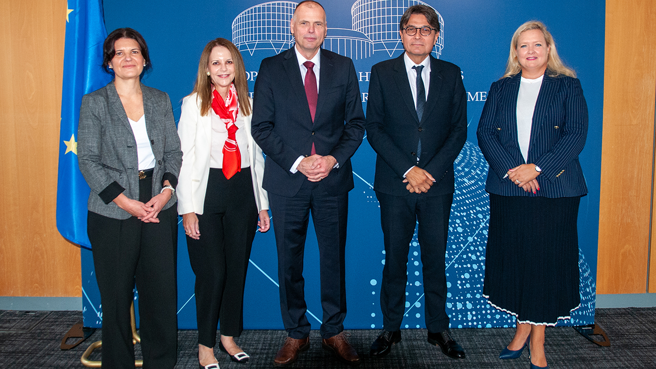 Official visit by Mihael Zupančič, Minister of Justice of Slovenia, to the ECHR - 01/10/2026