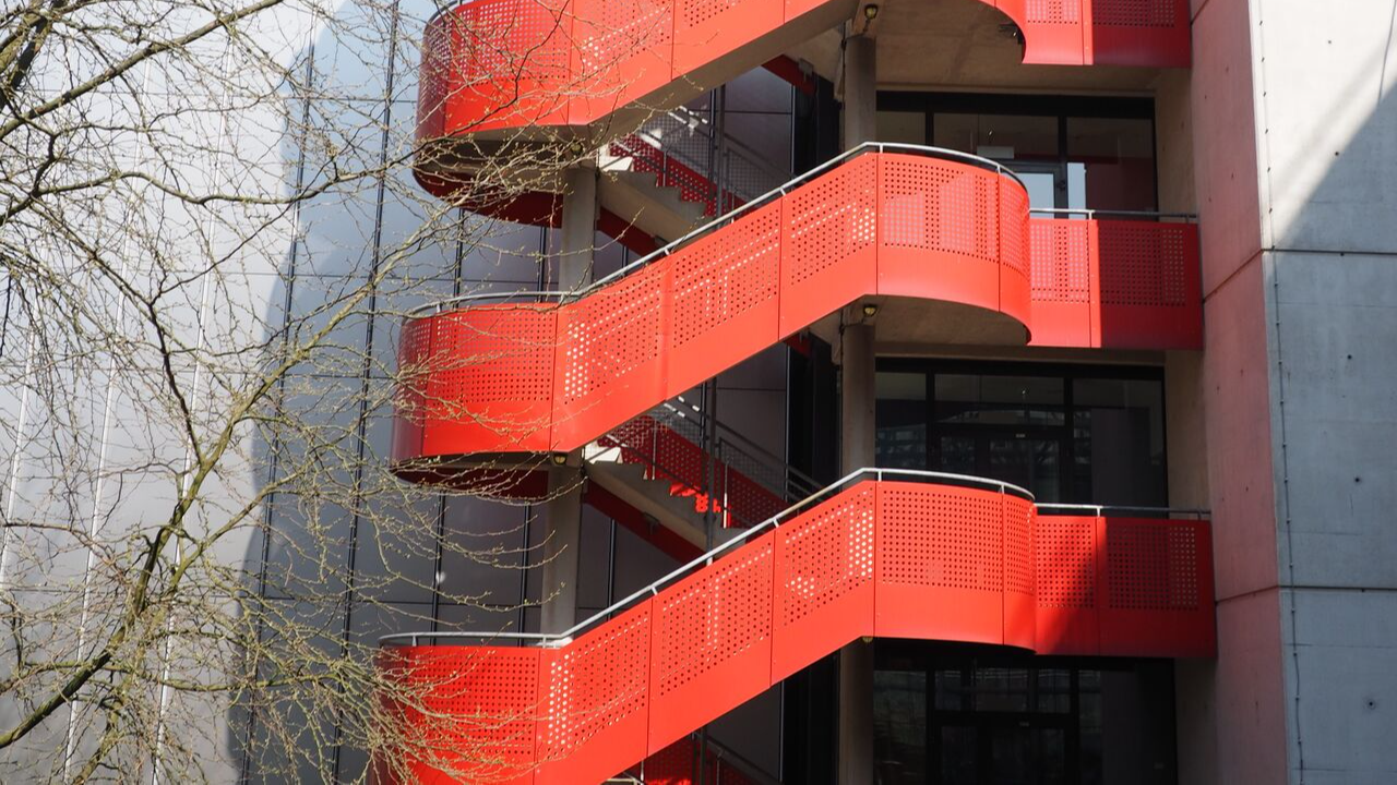 Human Rights building (detail)